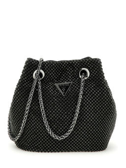 Guess - Black Embellished Zalina Potli Bag
