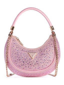 Guess - Pink Embellished Zalina Handbag