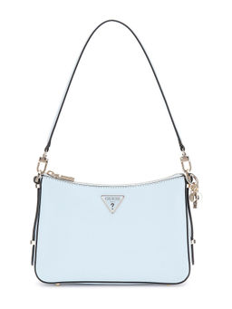 Guess - Powder Blue Solid Daryna Top Zip Handbag