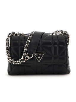 Guess - Black Quilted Edita Sling Bag