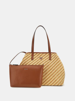Guess - Natural Self-Design Vikky 2 In 1 Tote