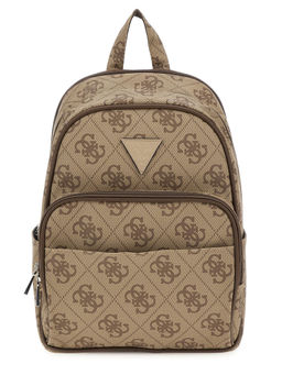 Guess - Latte Logo Printed Berta Backpack