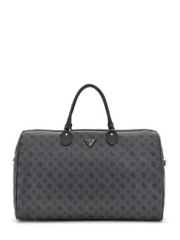 Guess - Charcoal Printed Wilder Weekender Duffel Bag