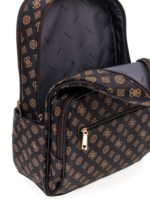 Buy Guess Black Printed Wilder Backpack Online