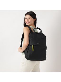 Fastrack - Workease Solid Black Laptop Backpack