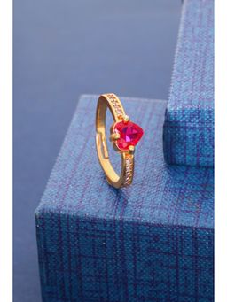 Gahan - American Diamond Adjustable Ring for Women