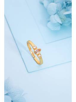 Gahan - American Diamond Adjustable Ring for Women