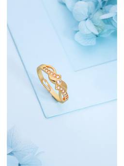 Gahan - American Diamond Adjustable Ring for Women