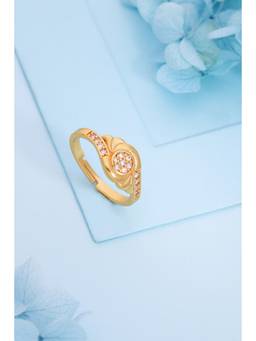 Gahan - American Diamond Adjustable Ring for Women