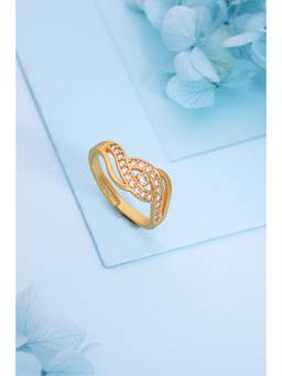 Gahan - American Diamond Adjustable Ring for Women