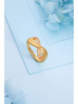 Gahan - American Diamond Adjustable Ring for Women