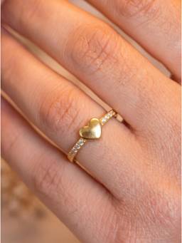 Gahan - American Diamond Adjustable Ring for Women