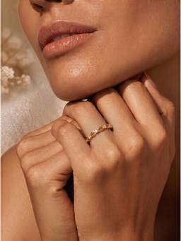 Gahan - American Diamond Adjustable Ring for Women