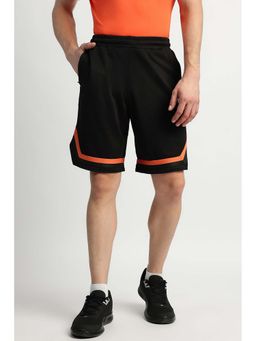 Reebok - Men Colorblock Jet Black Shorts