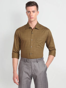 Arrow - Manhattan Slim Fit Twill Formal Shirt