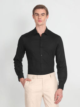 Arrow - Solid Cotton Formal Shirt