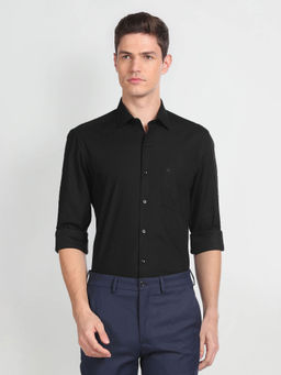 Arrow - Self Design Slim Fit Shirt