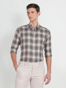 Arrow - Tartan Checks Twill Shirt