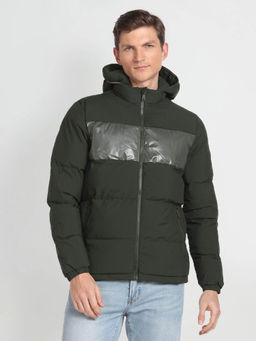 Arrow Sports - Detachable Hood Quilted Jacket