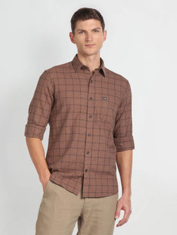 Arrow Sports - Tartan Checks Cotton Shirt