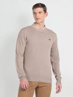Arrow Sports - Crew Neck Solid Sweater