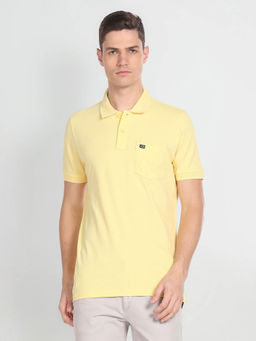 Arrow Sports - Pure Cotton Pique Polo T-Shirt