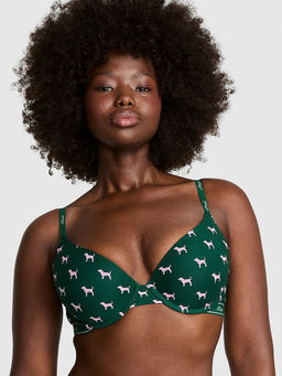 Victoria's Secret - Pink Wear Everywhere Push-Up Bra Green