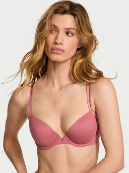 Victoria's Secret - Love Cloud Smooth Lightly Lined Plunge Demi Bra Pink