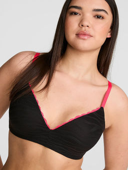 Victoria's Secret - PINK Wear Lightly Lined Wireless Bra Black