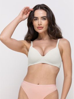 MIEZ - T-Shirt Padded Bra White