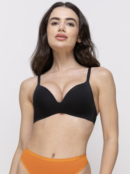 MIEZ - Seamless Uni-Padded Bra Black