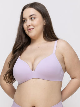 MIEZ - Seamless Uni-Padded Bra Lavender