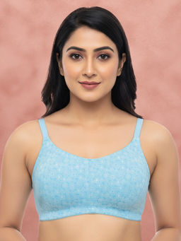 Shyaway - By Susie Sky Wirefree 3/4Th Coverage Nonpadded Seamless Bottom Encircled Bra