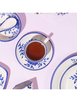 Amalfiee Ceramics - Handpainted Sanaah Cup And Saucer (Set of 2)