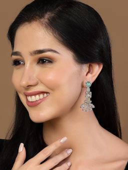PANASH - Silver-Toned Drop Earrings