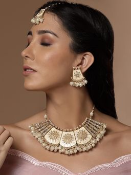 PANASH - Gold Plated Jewellery Set