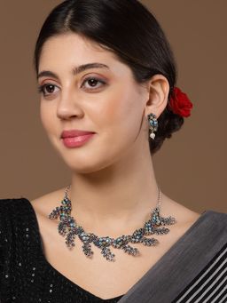 PANASH - Silver Plated Jewellery Set