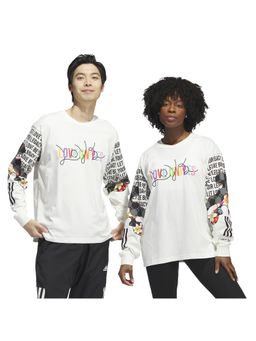 adidas - U G LS PRIDE RM White Training Unisex T-Shirts