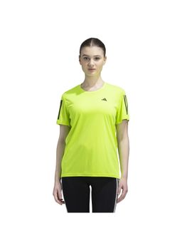 adidas - OWN THE RUN TEE Green Running Women T-Shirts