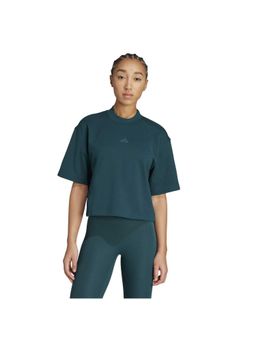 adidas - MOTION T-SHIRT Green Training Women T-Shirts