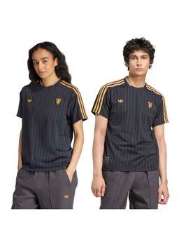 adidas - MUFC ICON JSY Black Football Unisex Jersey