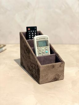 Mason Home - Indo Mocha Remote Holder - 4 Slot