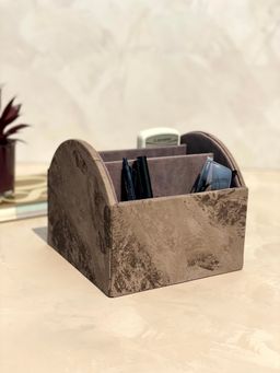 Mason Home - Indo Mocha Remote Holder - 5 Slot