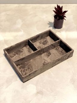 Mason Home - Indo Mocha Organizer Tray - 3 Slots