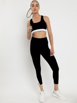 Wear Jukebox - Momentum Bra and Leggings High-Rise 23 Black (Set of 2)