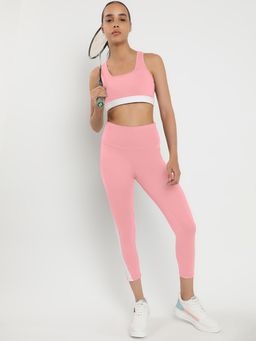 Wear Jukebox - Momentum Bra and Leggings High-Rise 23 Peach (Set of 2)