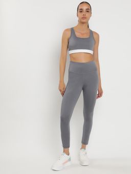 Wear Jukebox - Momentum Bra and Leggings High-Rise 25 Grey (Set of 2)