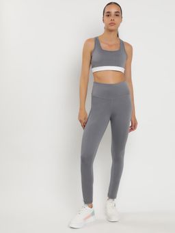 Wear Jukebox - Momentum Bra and Leggings High-Rise 27 Grey (Set of 2)