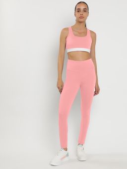 Wear Jukebox - Momentum Bra and Leggings High-Rise 27 Peach (Set of 2)