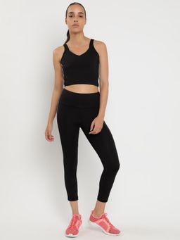 Wear Jukebox - Zen Bra and Leggings High-Rise 23 Black (Set of 2)